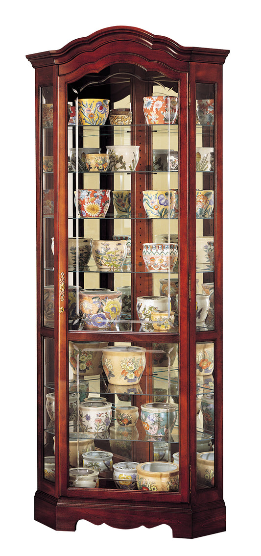 Bloch Corner Curio Cabinet