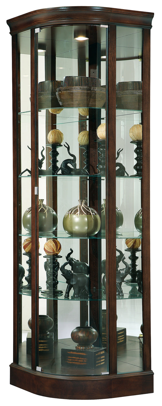 Hauptman Corner Curio Cabinet