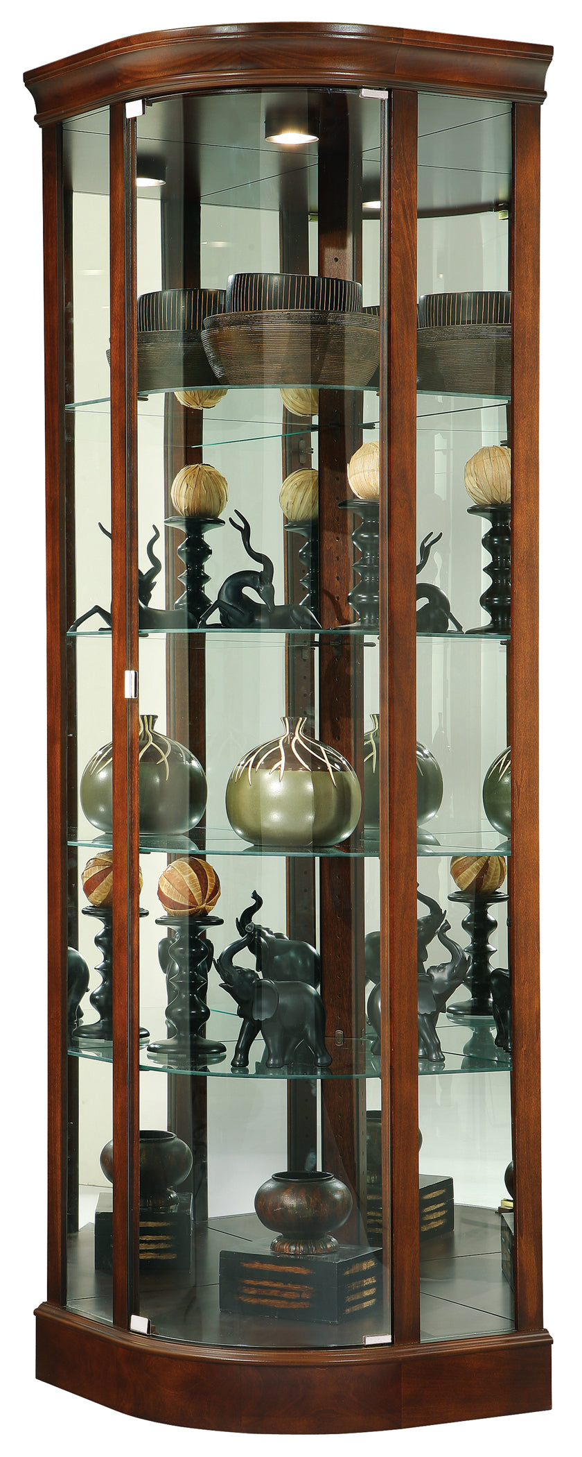 Davis Corner Curio Cabinet